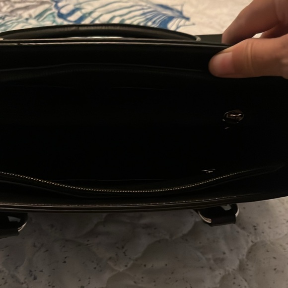 ALDO Purse Medium Tote Bag Silver studded embellishments. NWOTS!! - Picture 3 of 3